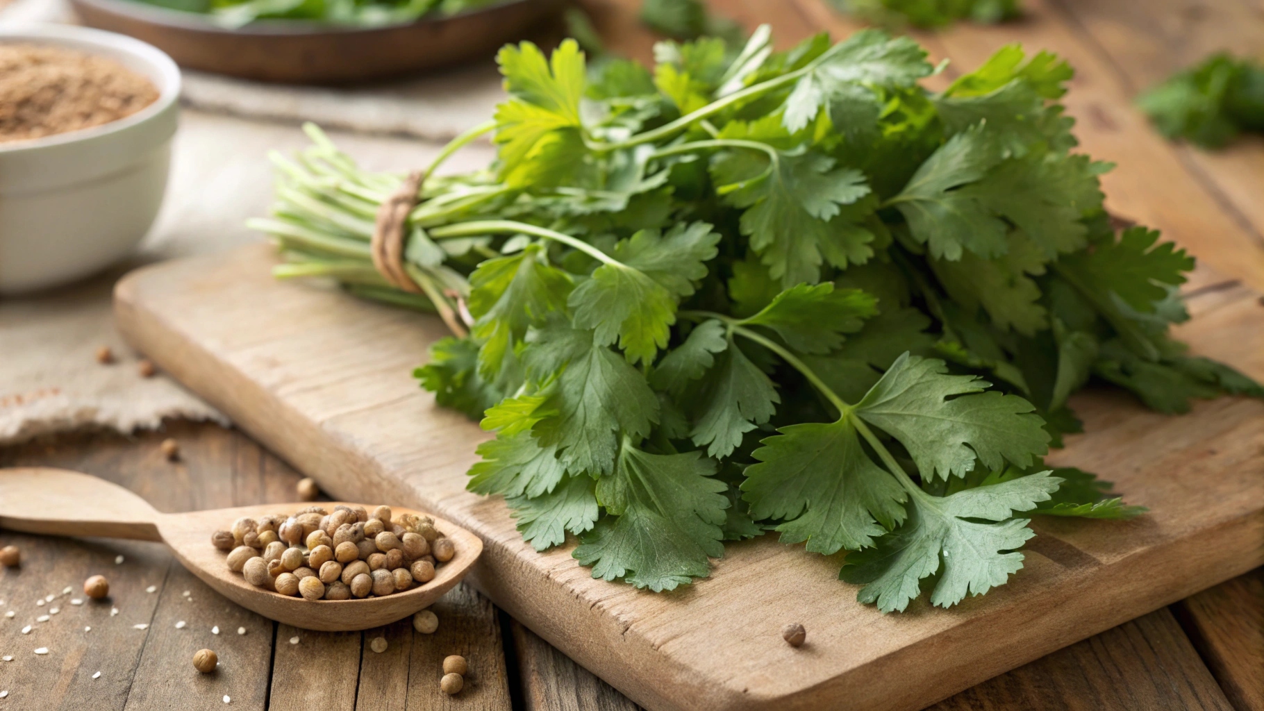 Koriandri: The Friendly Green Leaf That Makes Food Sing!